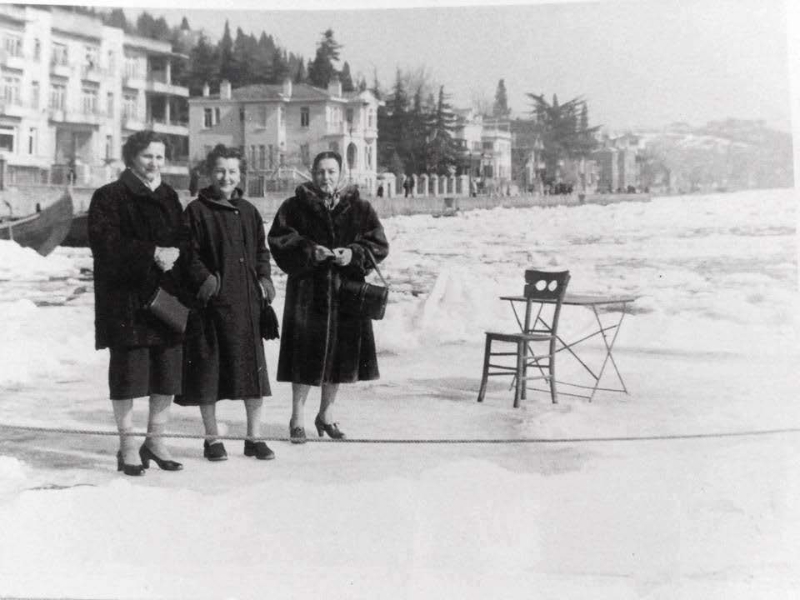 1954 - İstanbul'da yaşanan büyük kış mevsimi 50